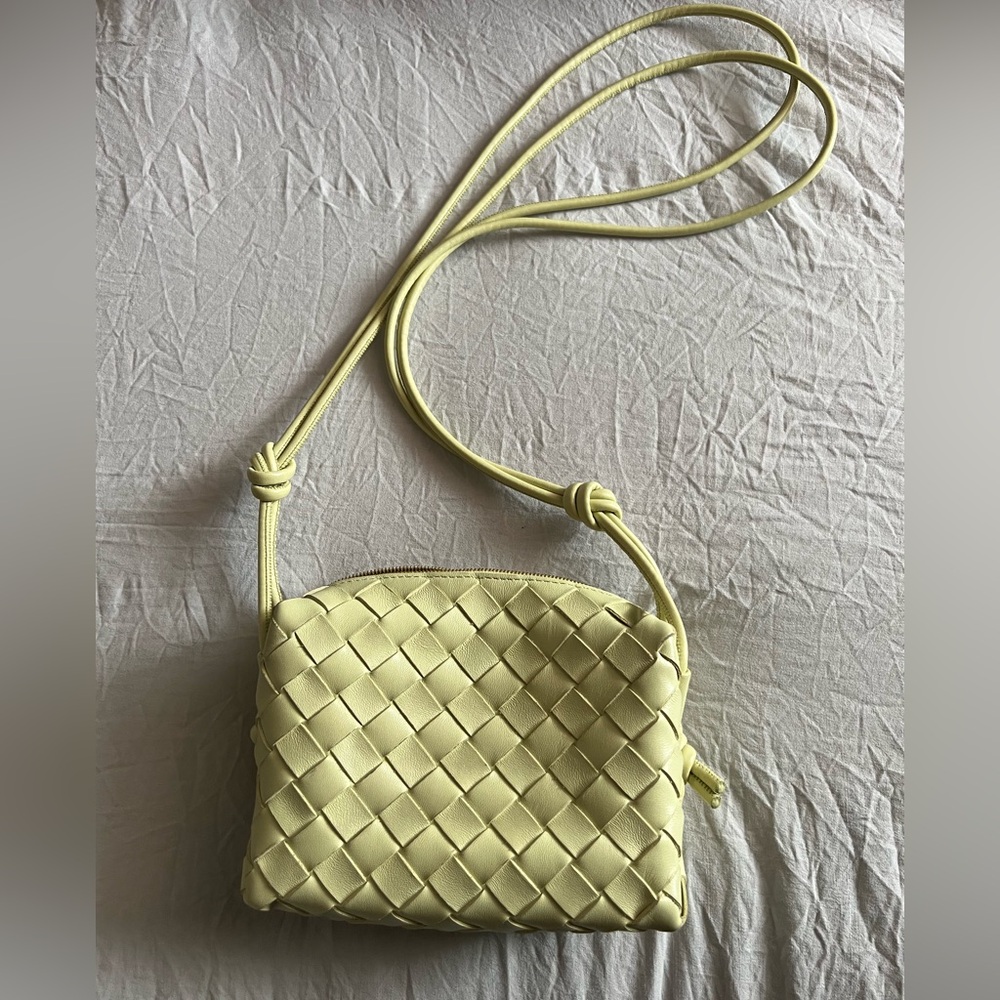 Bottega Veneta Loop Mini Intrecciato Leather Camera Bag